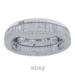 Modern 30W LED Crystal Ceiling Light Crystal Chandelier Lamp Kitchen Living Room