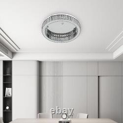 Modern 30W LED Crystal Ceiling Light Crystal Chandelier Lamp Kitchen Living Room