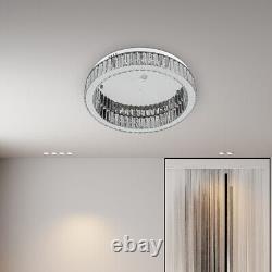 Modern 30W LED Crystal Ceiling Light Crystal Chandelier Lamp Kitchen Living Room