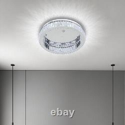 Modern 30W LED Crystal Ceiling Light Crystal Chandelier Lamp Kitchen Living Room