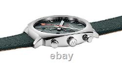 Mondaine Men's Watch Chronograph Grand Cushion Set Green 41 MM MSL. 41460. LF