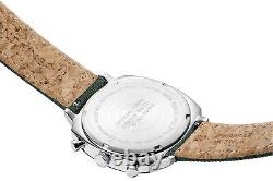 Mondaine Men's Watch Chronograph Grand Cushion Set Green 41 MM MSL. 41460. LF