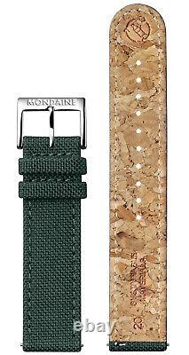 Mondaine Men's Watch Chronograph Grand Cushion Set Green 41 MM MSL. 41460. LF