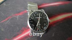 Montblanc TimeWalker GMT 7081 Automatic Watch Black dial 42mm date @6 bracelet