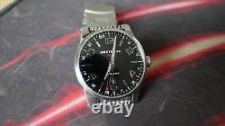 Montblanc TimeWalker GMT 7081 Automatic Watch Black dial 42mm date @6 bracelet