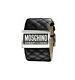 Moschino Cheap & Chic Luxury Vintage Black Leather Strap Watch Mw0013