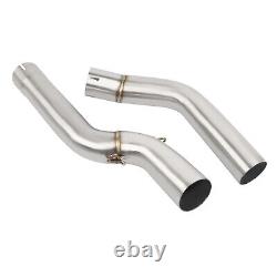 Motorcycle Exhaust Middle Link Pipe Muffler Fit For Honda CBR1000RR 2004-2007 05