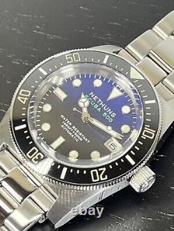 NETHUNS Scuba 500 SS514 Men's Diver Automatic 24J Bracelet Watch WR500m Ø41mm
