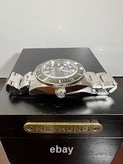 NETHUNS Scuba 500 SS514 Men's Diver Automatic 24J Bracelet Watch WR500m Ø41mm