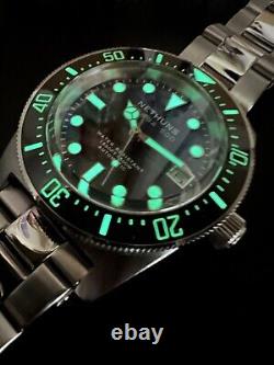 NETHUNS Scuba 500 SS514 Men's Diver Automatic 24J Bracelet Watch WR500m Ø41mm