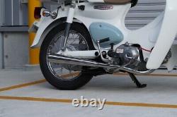 NEW! HotLap stainless steel exhaust Honda C50 C70 C90 Cub / Direct from Japan