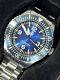 Nth Scorpene Men's Diver Blue Dial Automatic 24j Bracelet Watch Wr300m Ø40mm