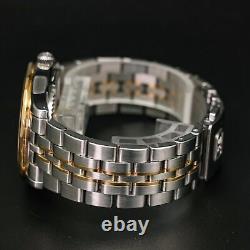 N-MINT GRAND SEIKO 9F83-0AA0 Quartz Watch 18KTxSS Gold dial Day Date SBGT014