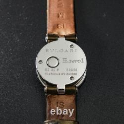 N-MINT New BATT BVLGARI BZ22S B. Zero1 elegant Black Dial Women's Watch Japan