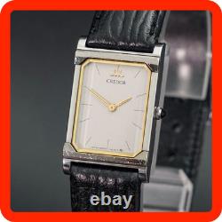 N-MINT SEIKO CREDOR 8420-6980 elegant Vintage Women's Watch Tank Shape 712320