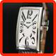N-mint Tissot T117509a Men's Watch Heritage Banana Silver Dial Quartz 27mm