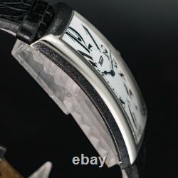 N-MINT TISSOT T117509A Men's Watch Heritage Banana Silver Dial Quartz 27mm