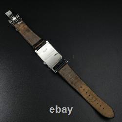N-MINT TISSOT T117509A Men's Watch Heritage Banana Silver Dial Quartz 27mm