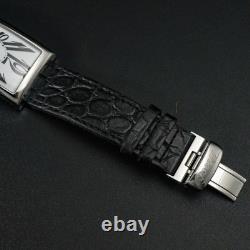 N-MINT TISSOT T117509A Men's Watch Heritage Banana Silver Dial Quartz 27mm