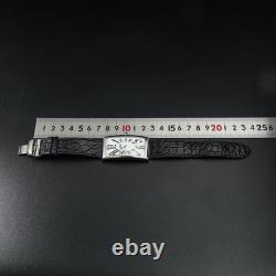 N-MINT TISSOT T117509A Men's Watch Heritage Banana Silver Dial Quartz 27mm