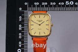 New Band Exc+5 Longines 960 6278 Gold Dial Quartz Women's Watch From JAPAN