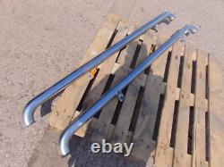 Nissan Qashqai Side steps J10 06-13 Chrome bars 5 seater stainless + fixings