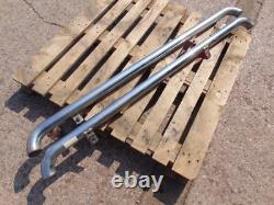 Nissan Qashqai Side steps J10 06-13 Chrome bars 5 seater stainless + fixings