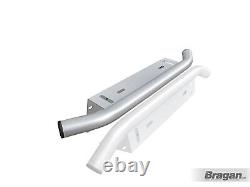 Number Plate Bar + Chrome Spots For Fiat Fullback 2016 2019 4x4 SUV Stainless