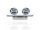 Number Plate Bar + Chrome Spots To Fit Fiat Fullback 2016 2019 4x4 Stainless