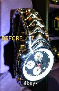 Oakley Judge/GMT/GEAR BOX/RESTORE-REPAIR POLISH SERVICES/STAINLESS STEEL REFURB