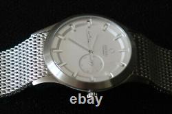 Obaku Harmony Mens Watch Quartz Silver Brushed Chrome And Stainless Steel Strap