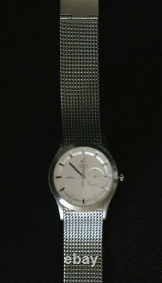 Obaku Harmony Mens Watch Quartz Silver Brushed Chrome And Stainless Steel Strap