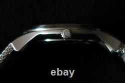 Obaku Harmony Mens Watch Quartz Silver Brushed Chrome And Stainless Steel Strap