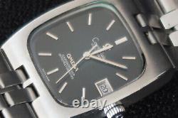 Omega Constellation Watch Black And Chrome Spider Dial Stainless Steel A Classic