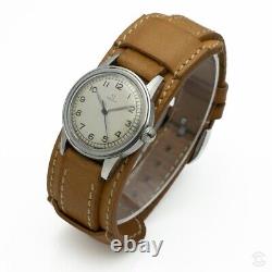 Omega Vintage Stainless Steel Military Style Watch Ref. 2300/2 From 1930-1940