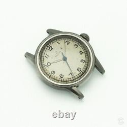 Omega Vintage Stainless Steel Military Style Watch Ref. 2300/2 From 1930-1940