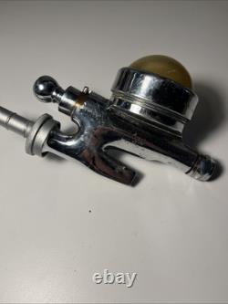 Optic Pearl, Chrome Glass Faced Im-575226 Faucet Tapper Knob England Antique