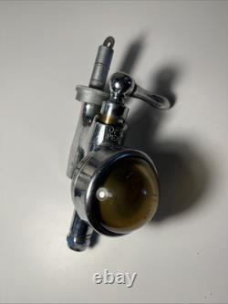 Optic Pearl, Chrome Glass Faced Im-575226 Faucet Tapper Knob England Antique