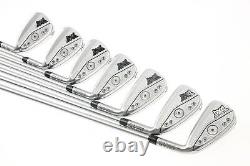 PXG 0311P GEN6 Double Chrome Golf Club Mens RH 4-PW Iron Set Stiff Steel