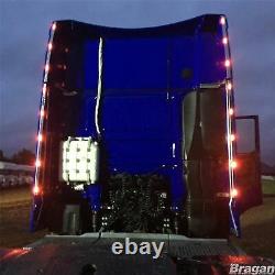 Perimeter Kit + LEDs For DAF XF 106 Super Space Stainless Vertical Light Strips