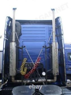 Perimeter Wind Kit Strips + LED To Fit Volvo FH Series 2 & 3 Globetrotter XL