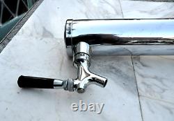 Perlick 1 Tap Beer Tower Chrome Stainless Finish Single Faucet USED