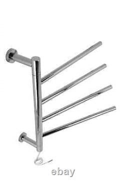Peterborough Eco Dry Electric Towel Warmer Rail Stainless Steel 500 x 600mm