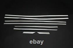 Peugeot 3008 II 2016-2021 Chrome Windows Frame Trim Strips 8pcs Stainless STEEL