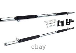 Polished Chrome Running Board Side Step Bar For MB Vito V-Class W447 SWB 2014-21