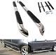 Polished Chrome Stainless Steel Side Step Skirt Rail Protection Guard Bar Board