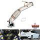 Polished Stainless Muffler Exhaust De Cat Downpipe For 05-12 Focus Ii 2.5 St Rs