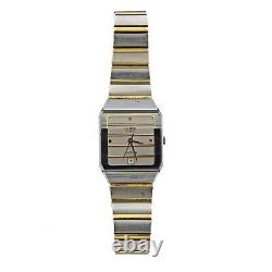 Rado Dia Star scratch resistant stainless steel and 18k gold watch, with two ton
