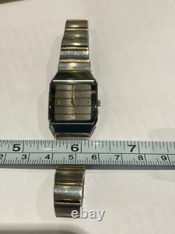Rado Dia Star scratch resistant stainless steel and 18k gold watch, with two ton