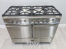 Rangemaster Elise 110 Dual Fuel Range Cooker With Double Oven Stainless Steel